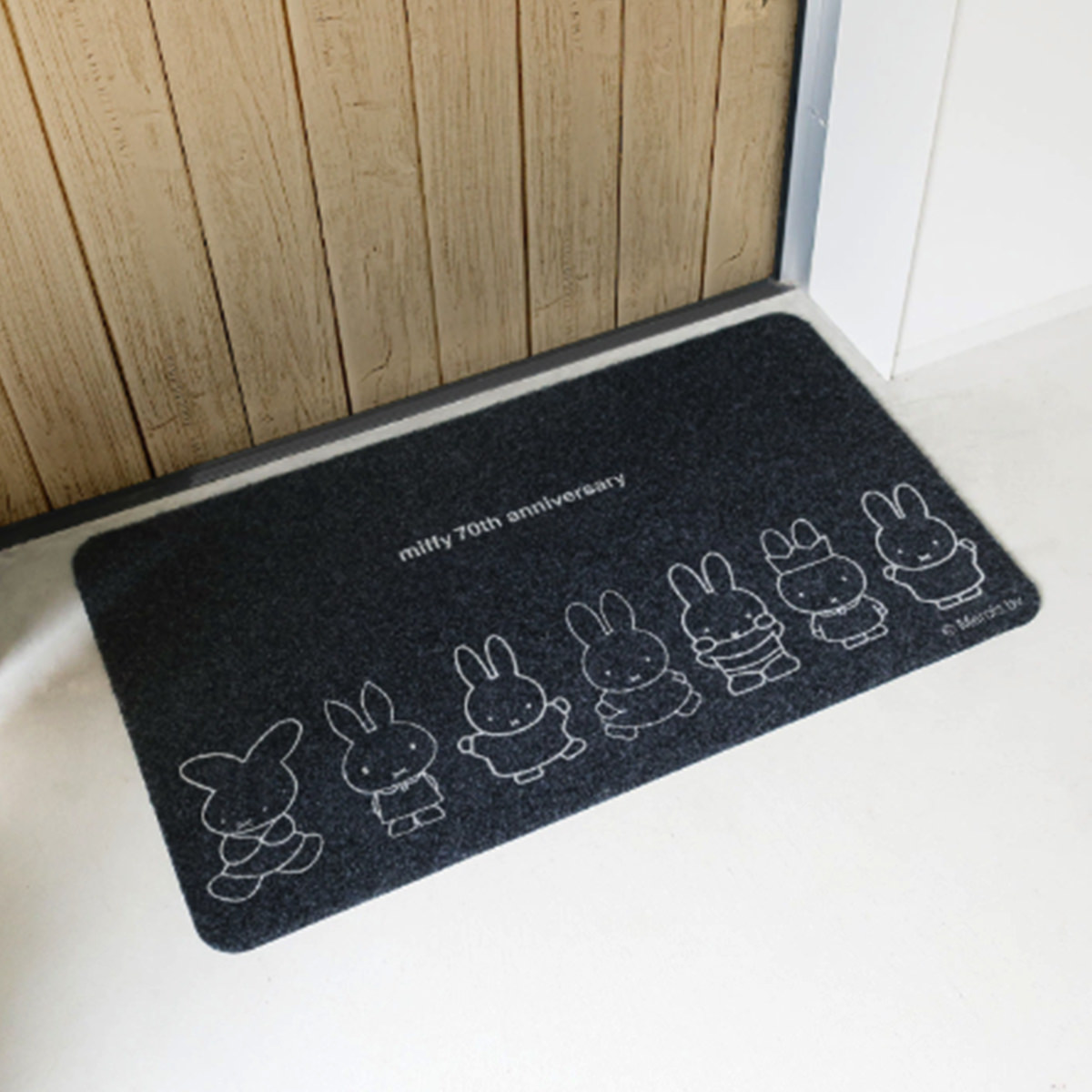 miffy70th 屋内・屋外兼用玄関マット（オカトー）