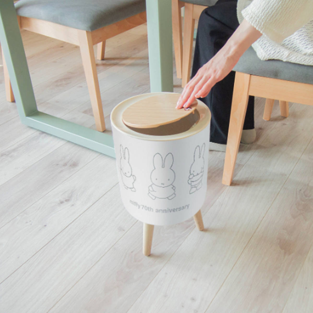 miffy70th 小物入れ兼ダストボックス（オカトー）