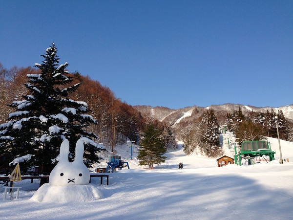 かたしな高原雪像