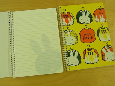 miffy&#39;FACE_B6ノート