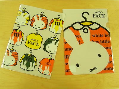 miffy&#39;FACE_クリアファイル
