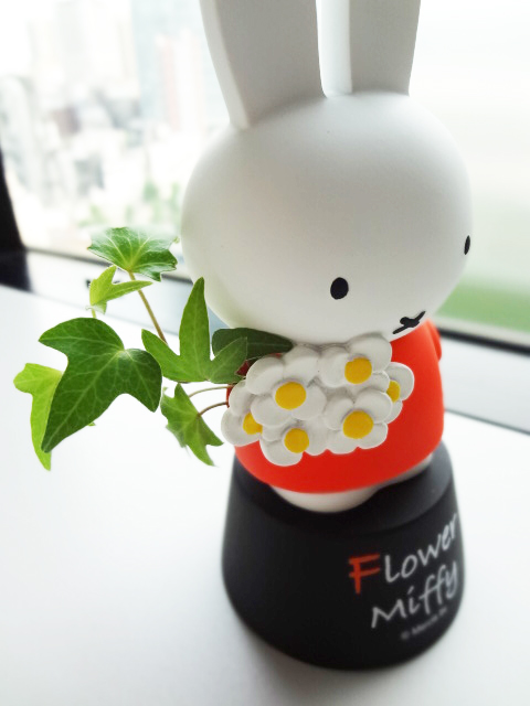 Flower Miffy 一輪ざし