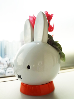 Flower Miffy プランター