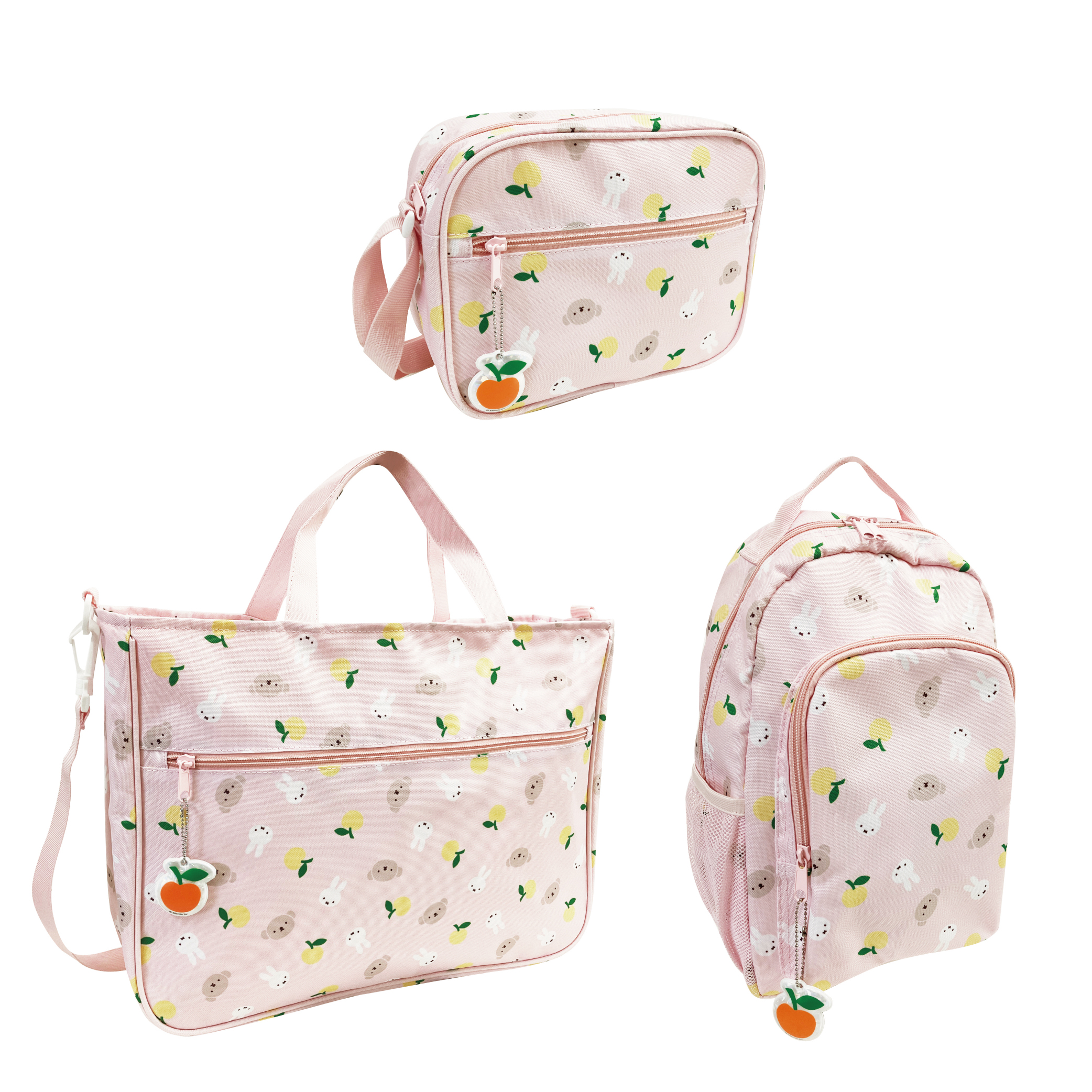 miffy 託し ミッフィー 入園セット 3点 レッスンバッグ 上履き入れ