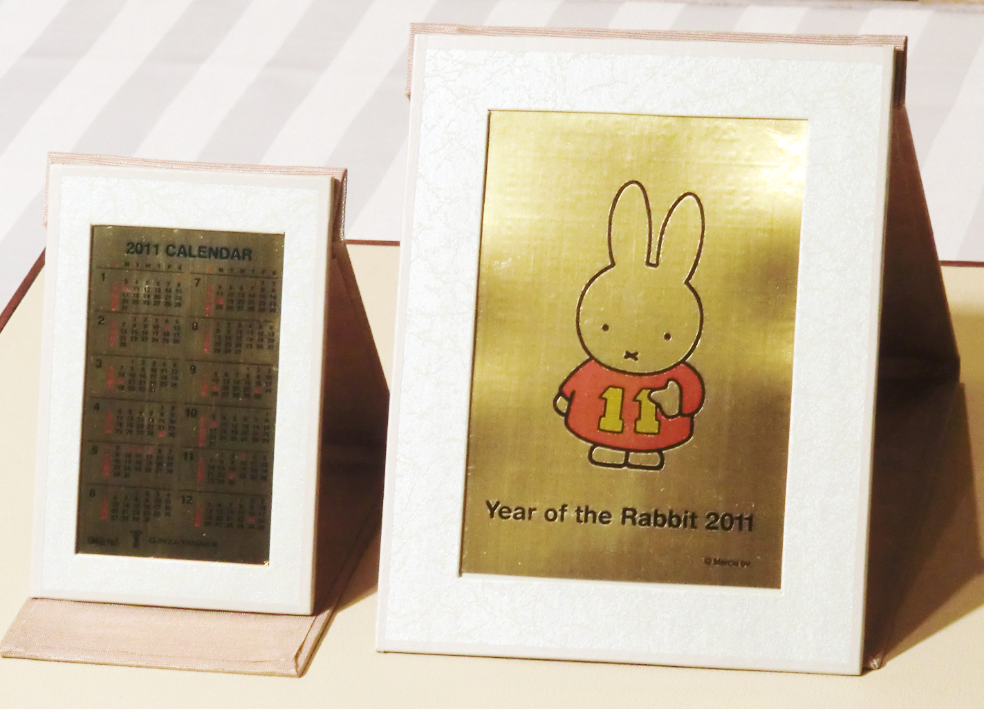 ミッフィーの“純金カレンダー”登場｜トピックス｜dickbruna.jp