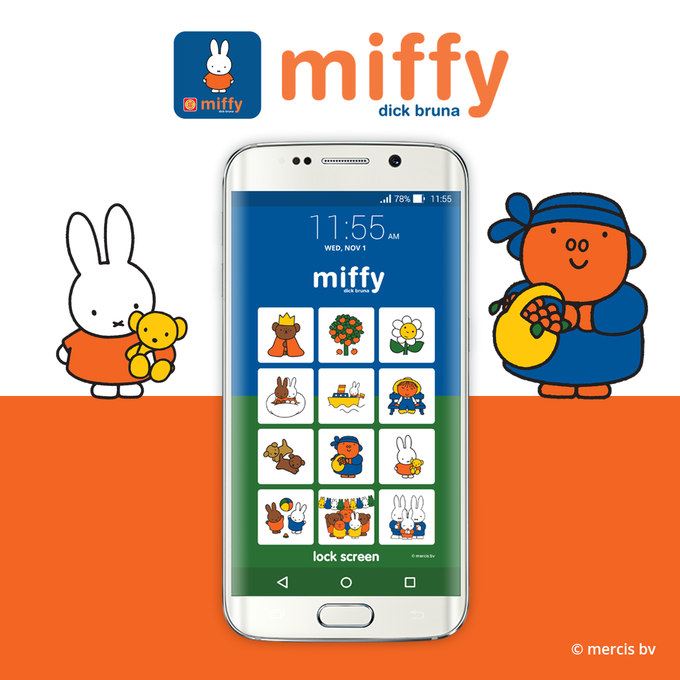 miffy lock screen