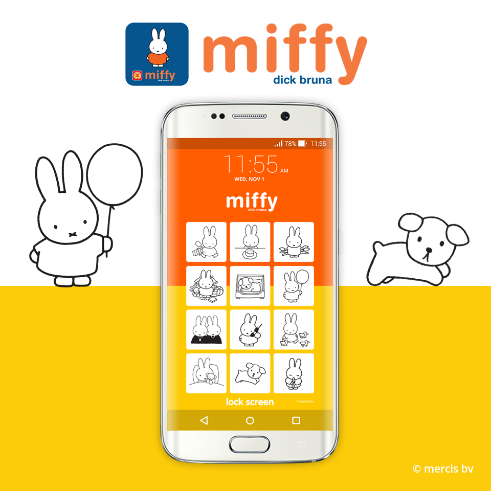 miffy lock screen