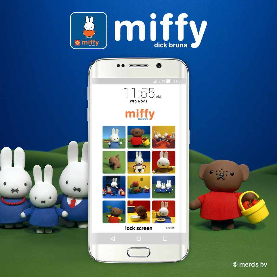 miffy lock screen