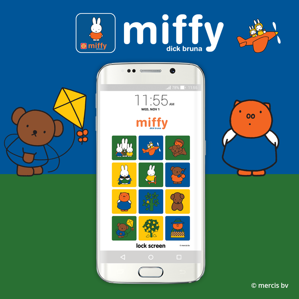 miffy lock screen