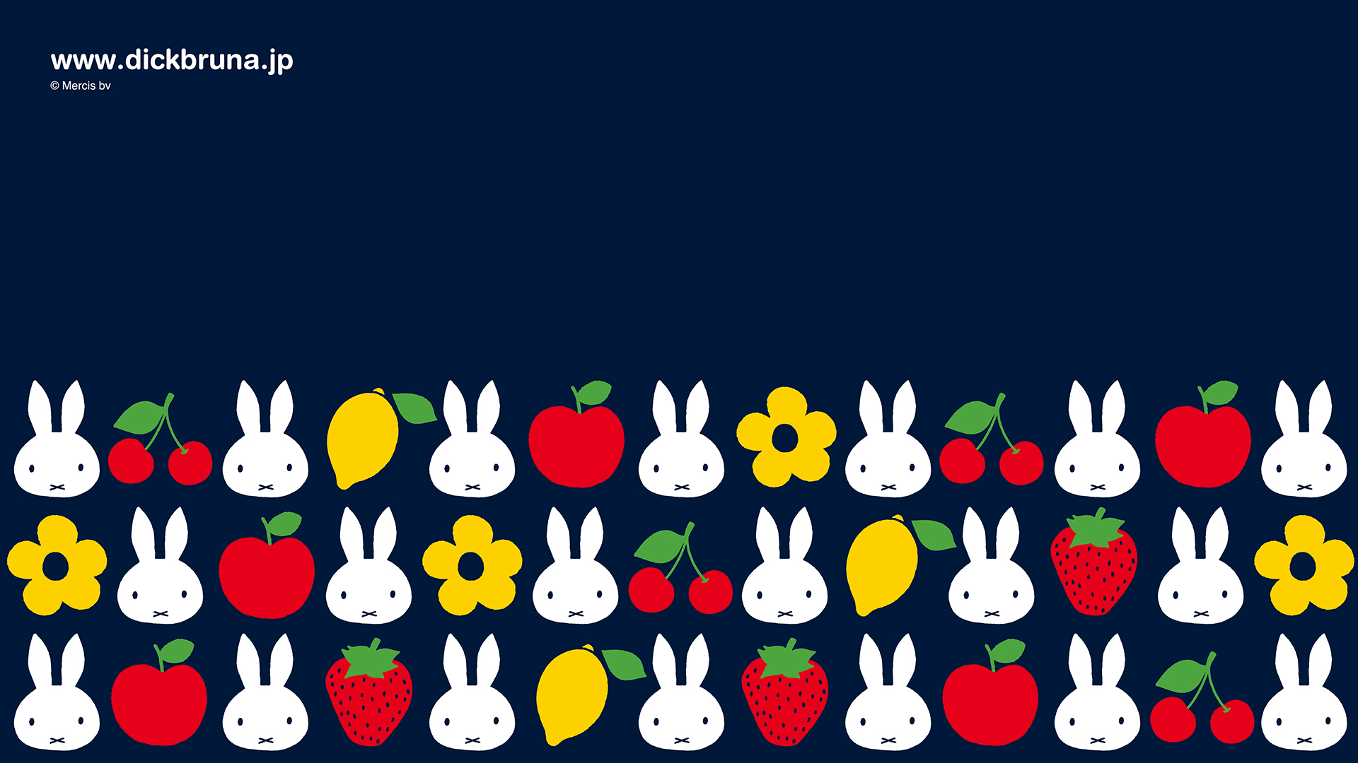 Nijntje  Miffy Animals Pink WP506  Wallpaperwebstorecouk