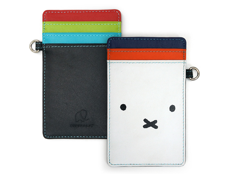 MYWALIT miffy 本革カードホルダー